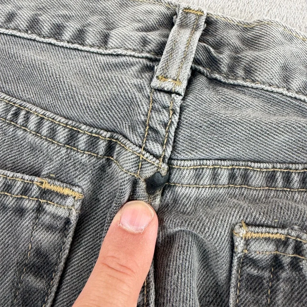 Vintage Armani‎ Exchange Jeans Men Actual 29x31 (Tag 33x34) Grey Disney Pictures